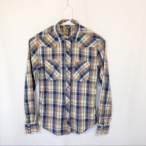 Salt Valley Western Ware L/S Pearl Snap Small